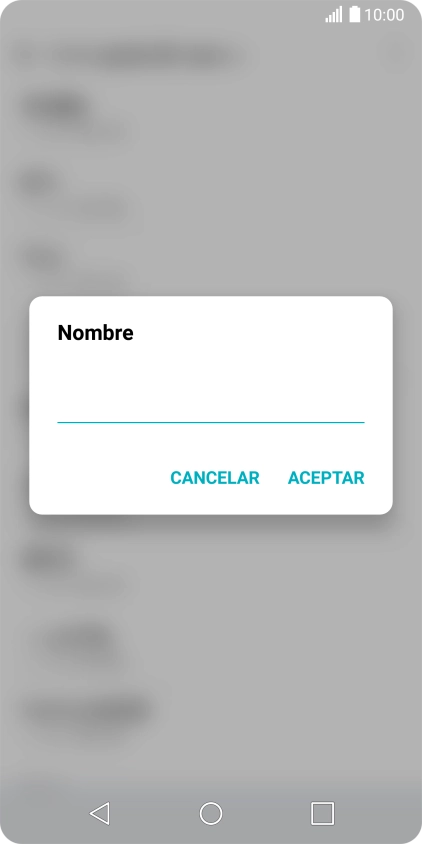 Introduce Vodafone Internet y pulsa ACEPTAR.