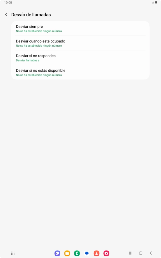 Pulsa la tecla de inicio para terminar y regresar a la pantalla de inicio.