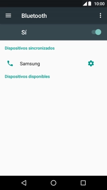 Pulsa la tecla de inicio para terminar y regresar a la pantalla de inicio.