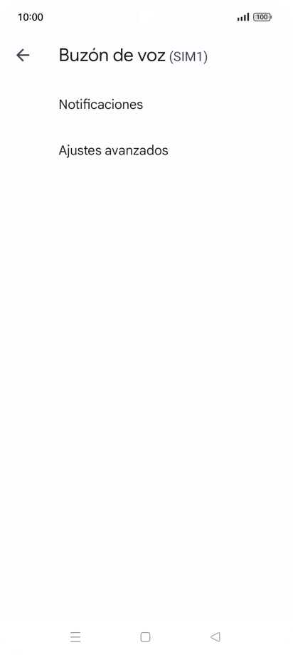 Pulsa Ajustes avanzados.