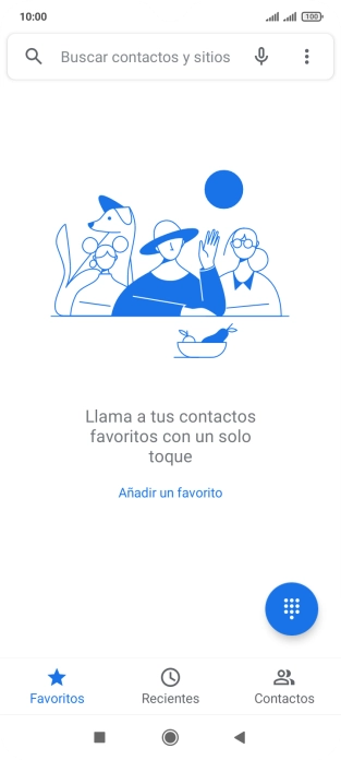 Pulsa el icono de menú.