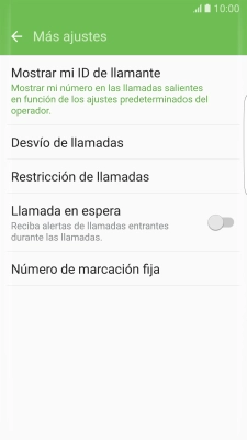 Pulsa Número de marcación fija.