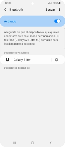 Pulsa la tecla de inicio para terminar y regresar a la pantalla de inicio.