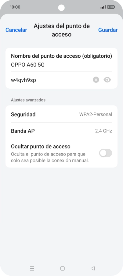 Pulsa en el campo bajo 