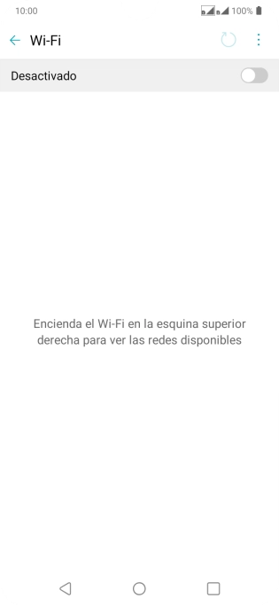 Pulsa el indicador para activar la función.