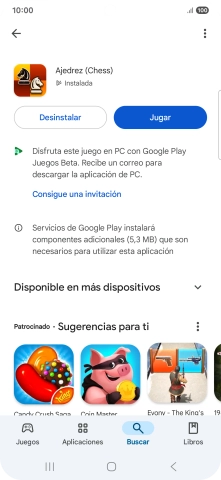 Pulsa la tecla de inicio para terminar y regresar a la pantalla de inicio.