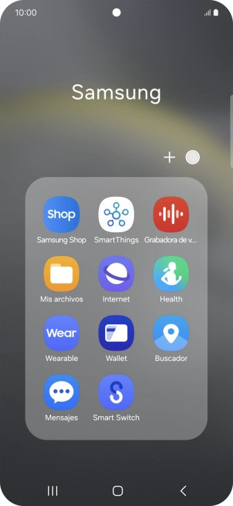 Abre una app que sea compatible con esta función, por ejemplo, Mensajes. Abre una app que sea compatible con esta función, por ejemplo, Mensajes.