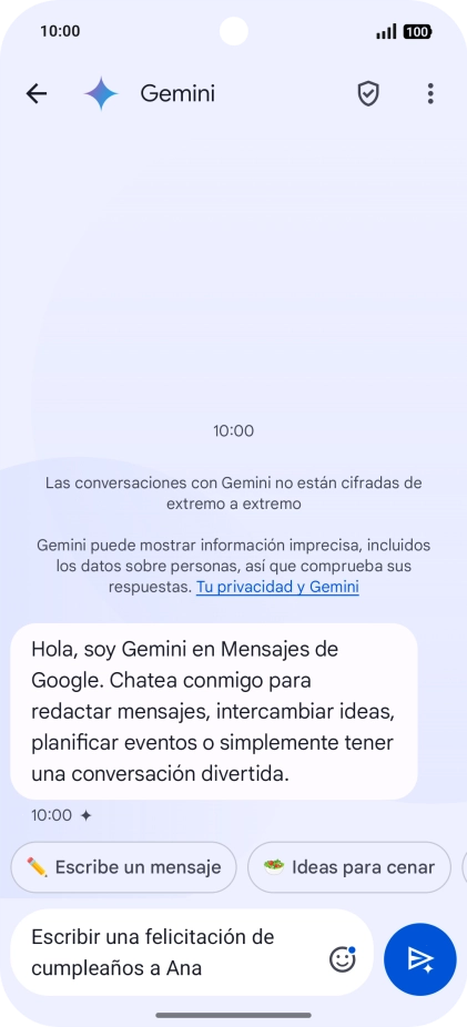 Escribe o di con tus propias palabras el tema que deseas utilizar.