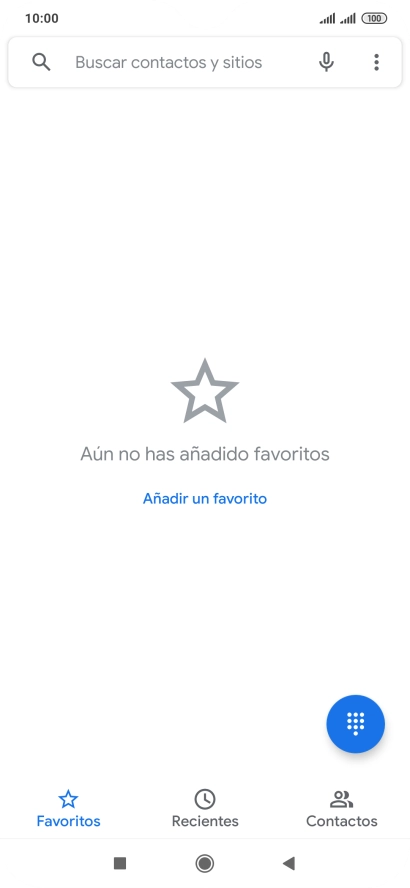 Pulsa el icono de menú.