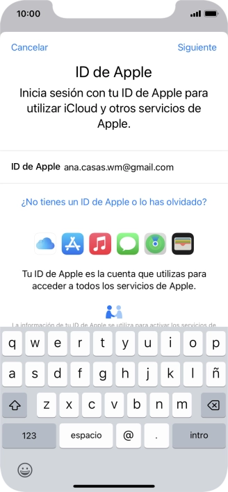 Pulsa Siguiente.