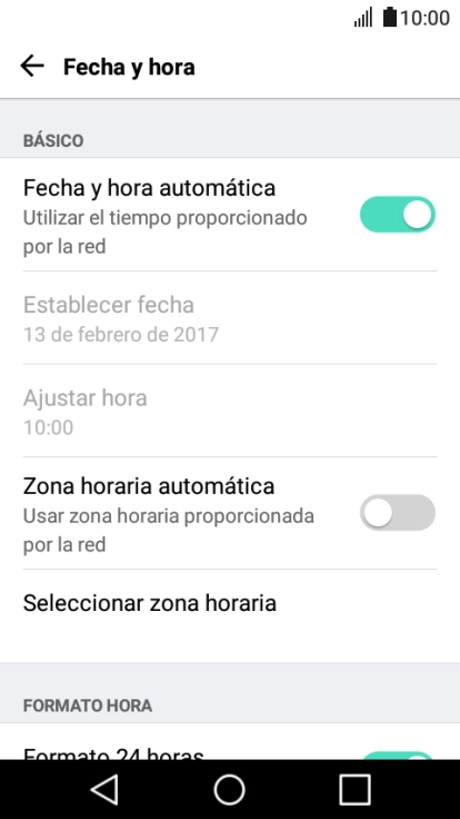 Pulsa el indicador junto a 