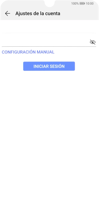 Pulsa INICIAR SESIÓN.