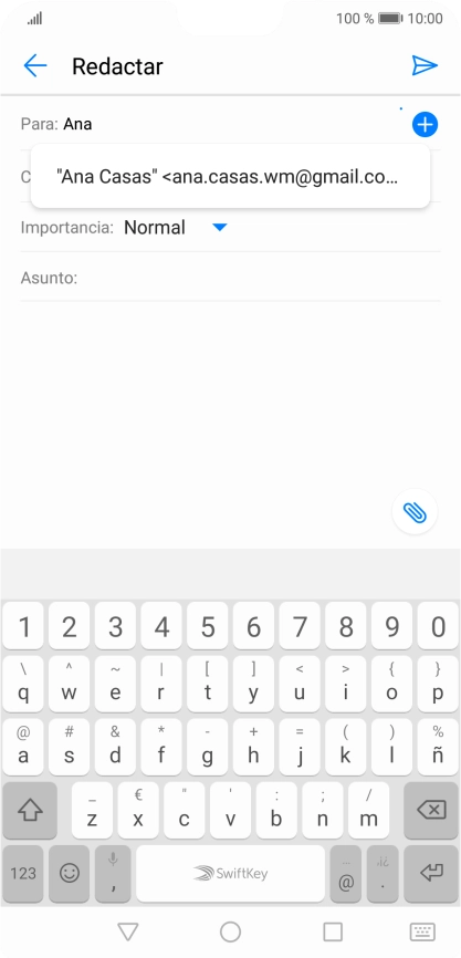 Pulsa el contacto deseado.