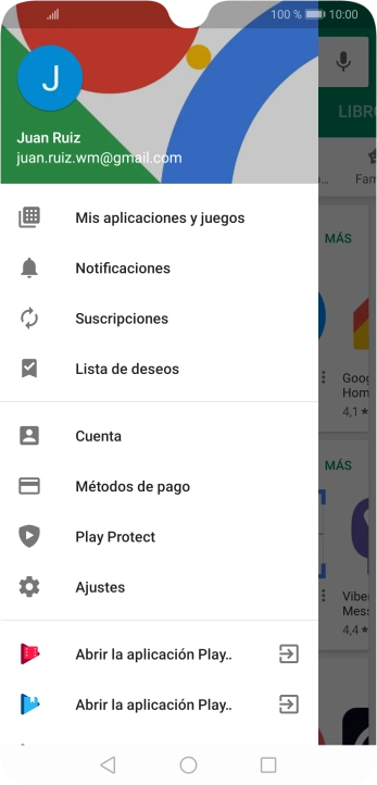 Pulsa Mis aplicaciones y juegos.