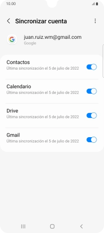 Pulsa la tecla de inicio para terminar y regresar a la pantalla de inicio.