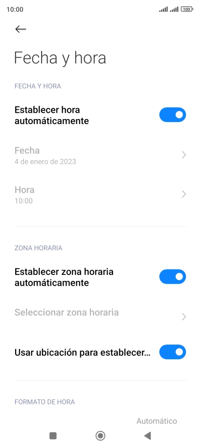 Pulsa la tecla de inicio para terminar y regresar a la pantalla de inicio. Pulsa la tecla de inicio para terminar y regresar a la pantalla de inicio.