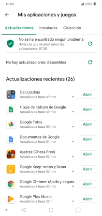 Pulsa Instaladas.