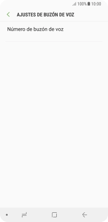 Pulsa la tecla de inicio para terminar y regresar a la pantalla de inicio.