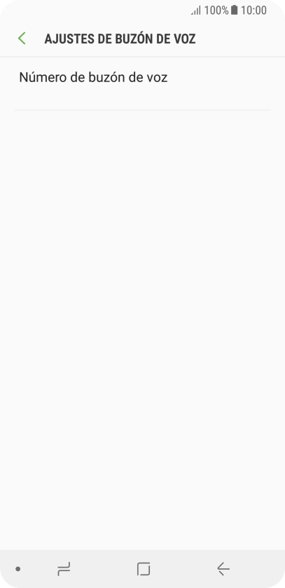 Pulsa la tecla de inicio para terminar y regresar a la pantalla de inicio.