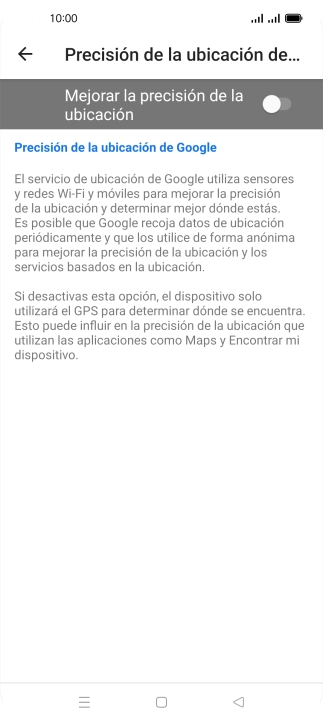 Si pulsas el indicador junto a 