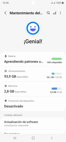 Pulsa Batería.