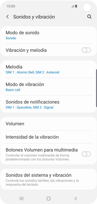 Pulsa Melodía.