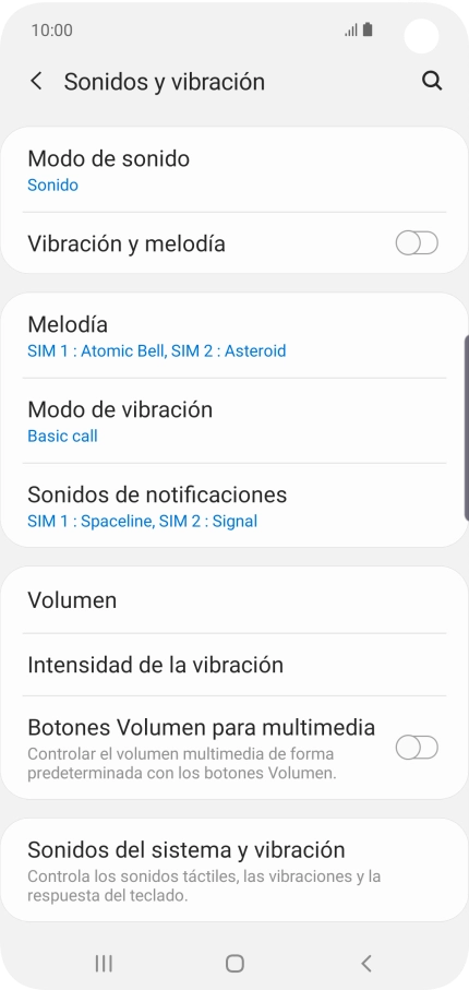 Pulsa Melodía.