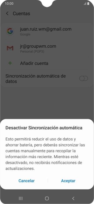 Pulsa Aceptar. Pulsa Aceptar.