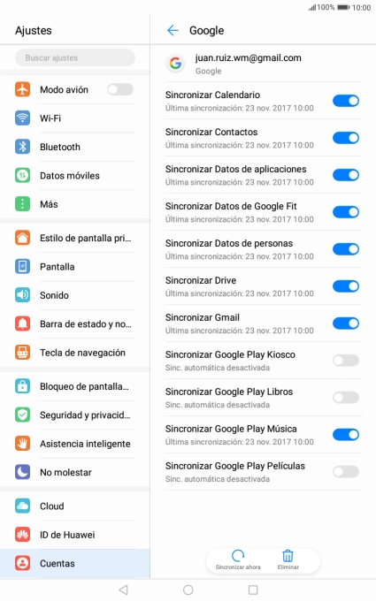 Pulsa la tecla de inicio para terminar y regresar a la pantalla de inicio.