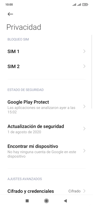 Pulsa la tarjeta SIM deseada. Pulsa la tarjeta SIM deseada.