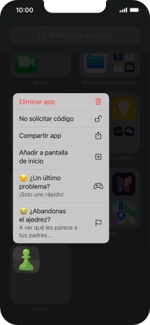 Pulsa No solicitar código.