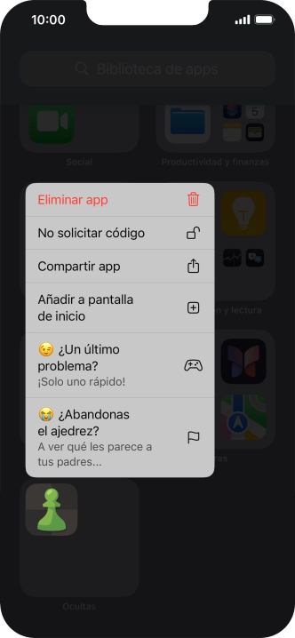 Pulsa No solicitar código.