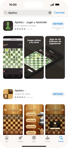 Pulsa la app deseada.