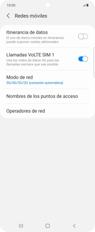 Pulsa el indicador junto a 
