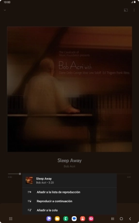 Pulsa Añadir a la lista de reproducción.