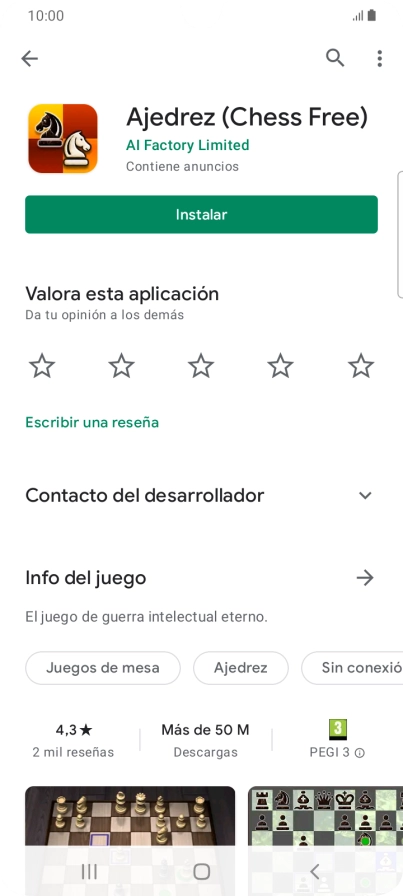 Pulsa la tecla de inicio para terminar y regresar a la pantalla de inicio.