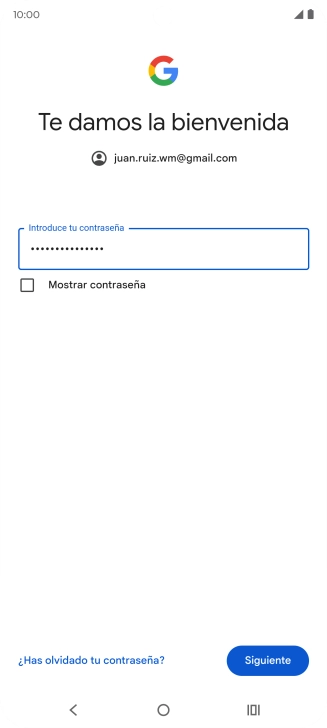 Pulsa Siguiente.