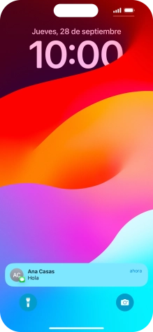 Pulsa la notificación deseada y sigue las indicaciones de la pantalla para utilizar la función seleccionada.