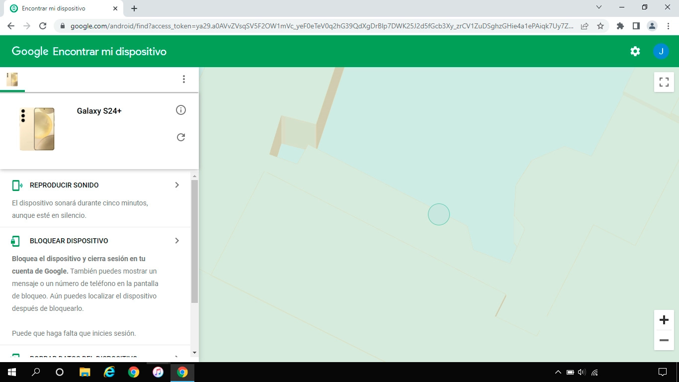Haz clic en el dispositivo deseado.