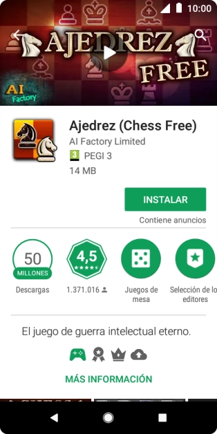 Pulsa la tecla de inicio para terminar y regresar a la pantalla de inicio.