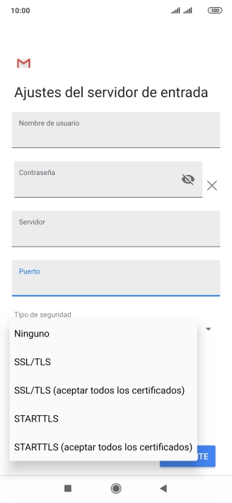 Pulsa Ninguno para desactivar la función. Pulsa Ninguno para desactivar la función.