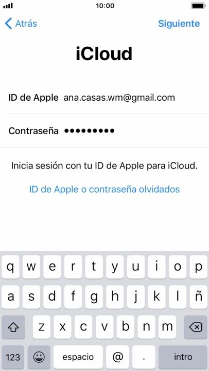 Pulsa Siguiente.