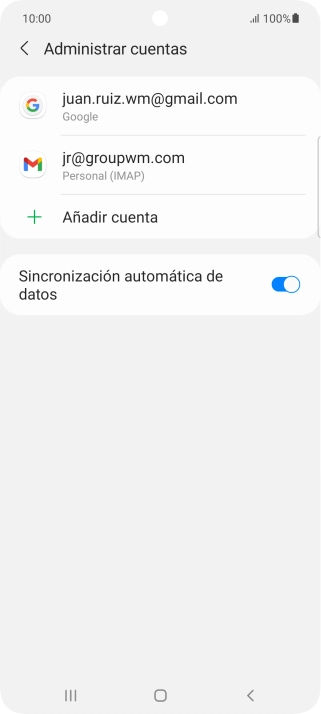 Pulsa la tecla de inicio para terminar y regresar a la pantalla de inicio.