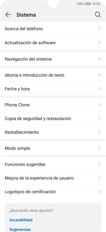 Pulsa Restablecimiento.