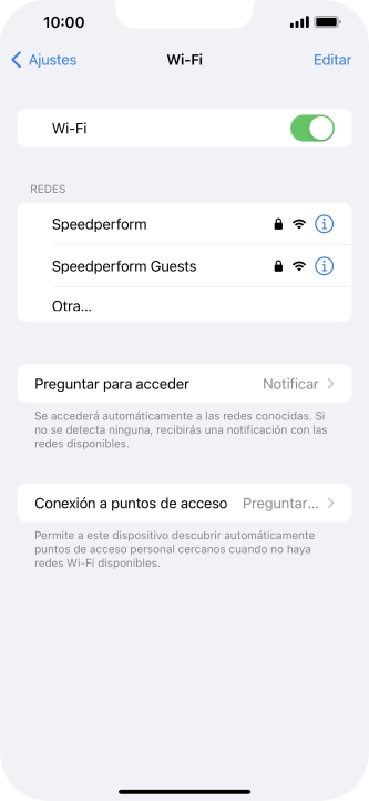 Pulsa la red wifi deseada e introduce la contraseña de esta red. Pulsa la red wifi deseada e introduce la contraseña de esta red.