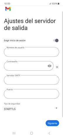 Pulsa el indicador junto a 