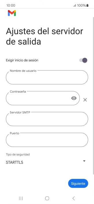 Pulsa el indicador junto a 
