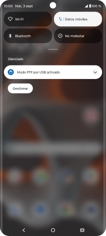 Pulsa la lista desplegable.