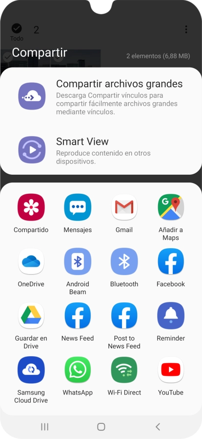 Pulsa Guardar en Drive.