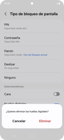 Pulsa Eliminar. Pulsa Eliminar.